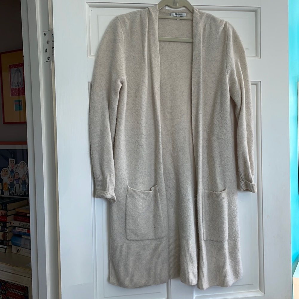 Madewell long cardigan